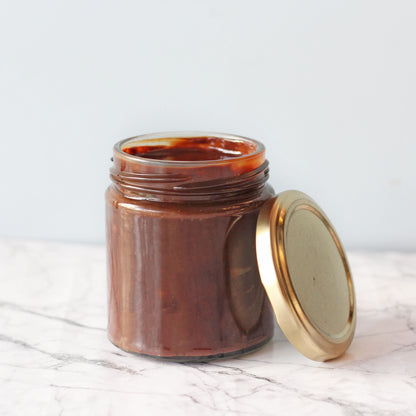 chocolate spread jar