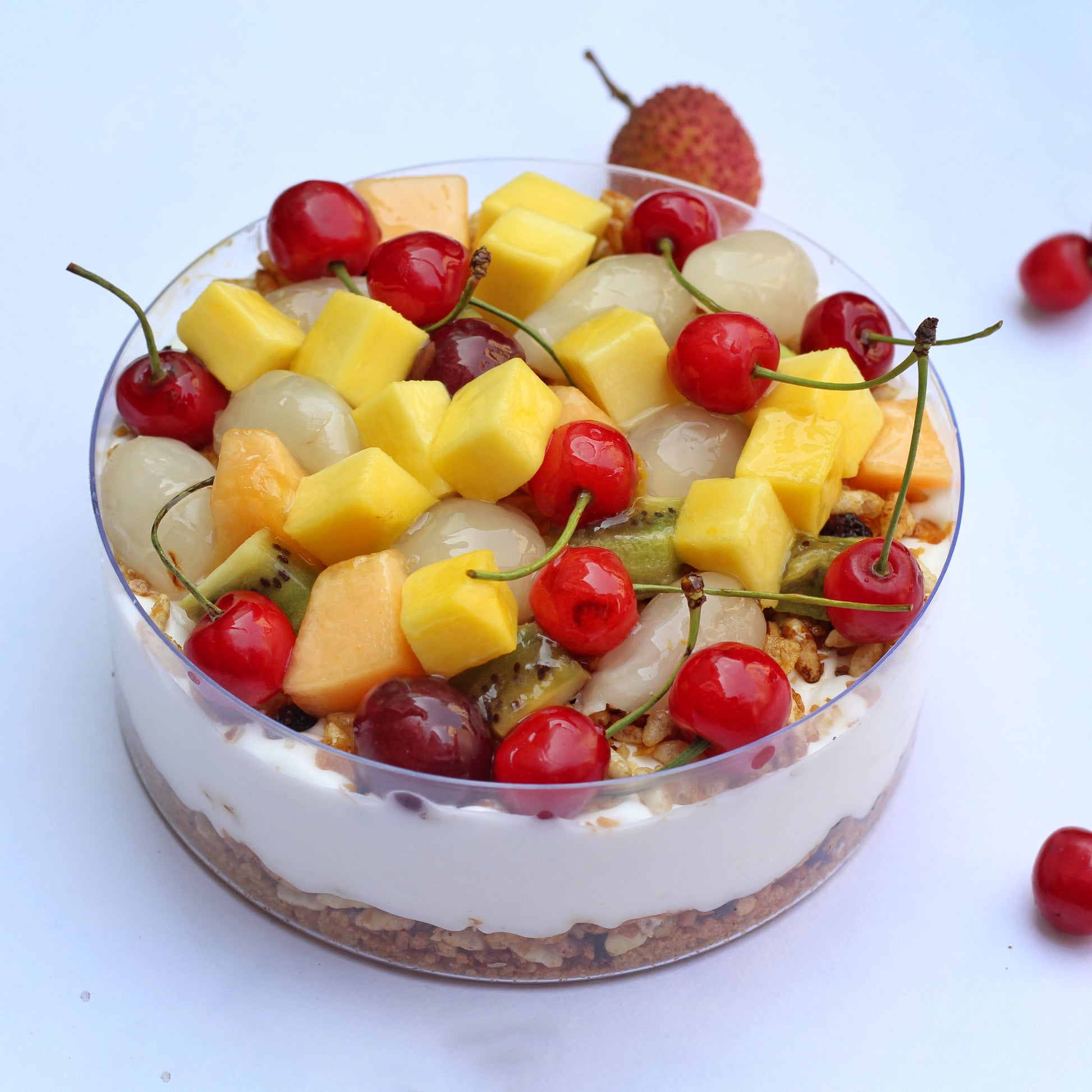 Fresh Fruit Yoghurt Parfait